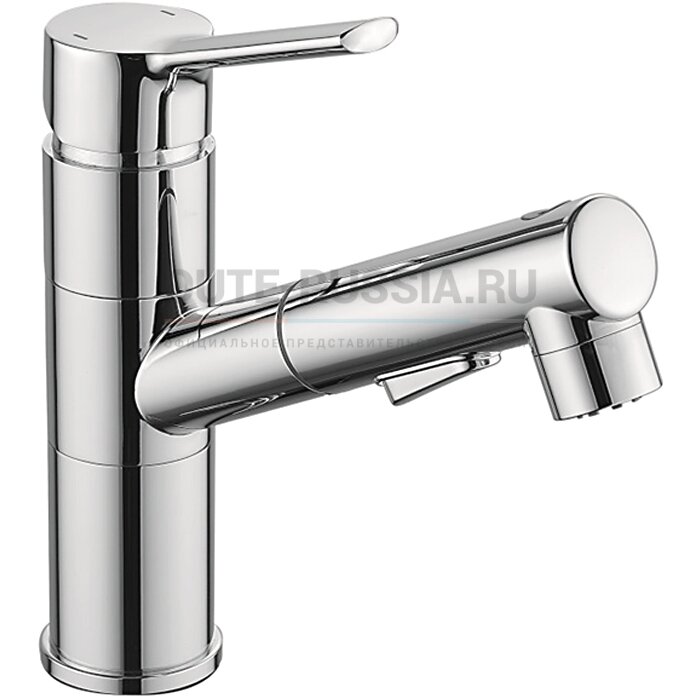 T60433B Смеситель для раковины, выдвиж. лейка