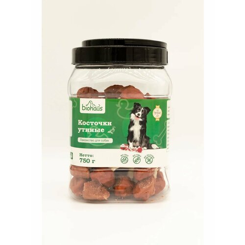Лакомство для собак Уши кролика с мясом цыпленка 750г biohaus 2640₽
