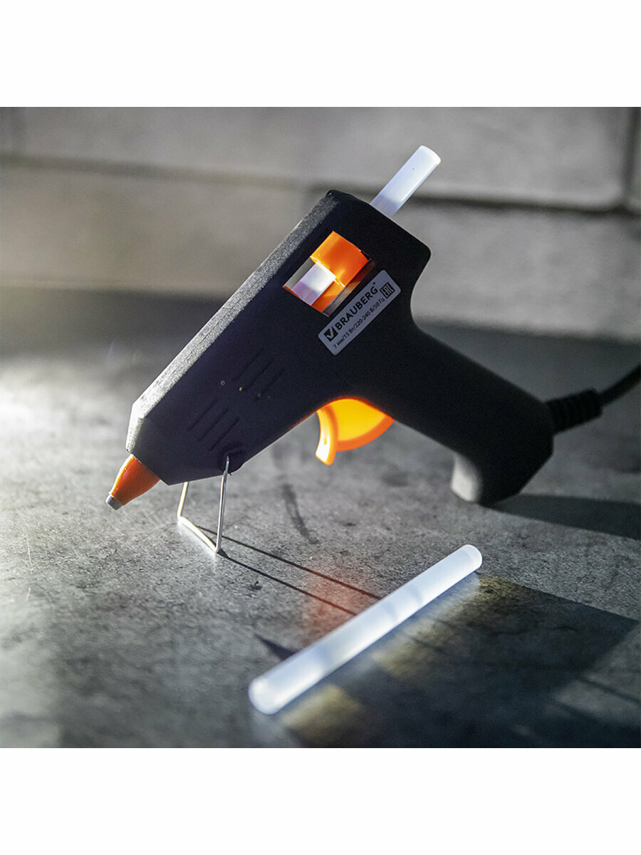 Механизм подачи клеевого стержня и керамическое сопло BRAUBERG