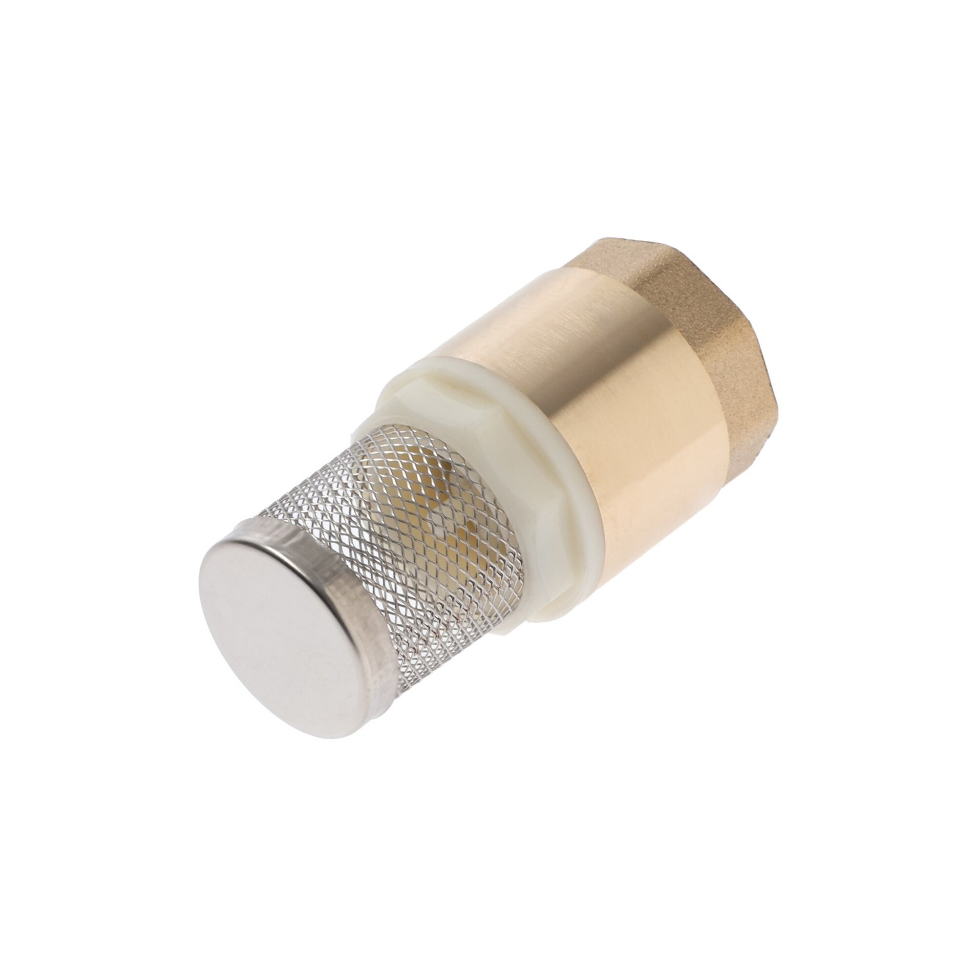 Обратный клапан ZEIN engr латунь с фильтрующей сеткой Ду 25 1