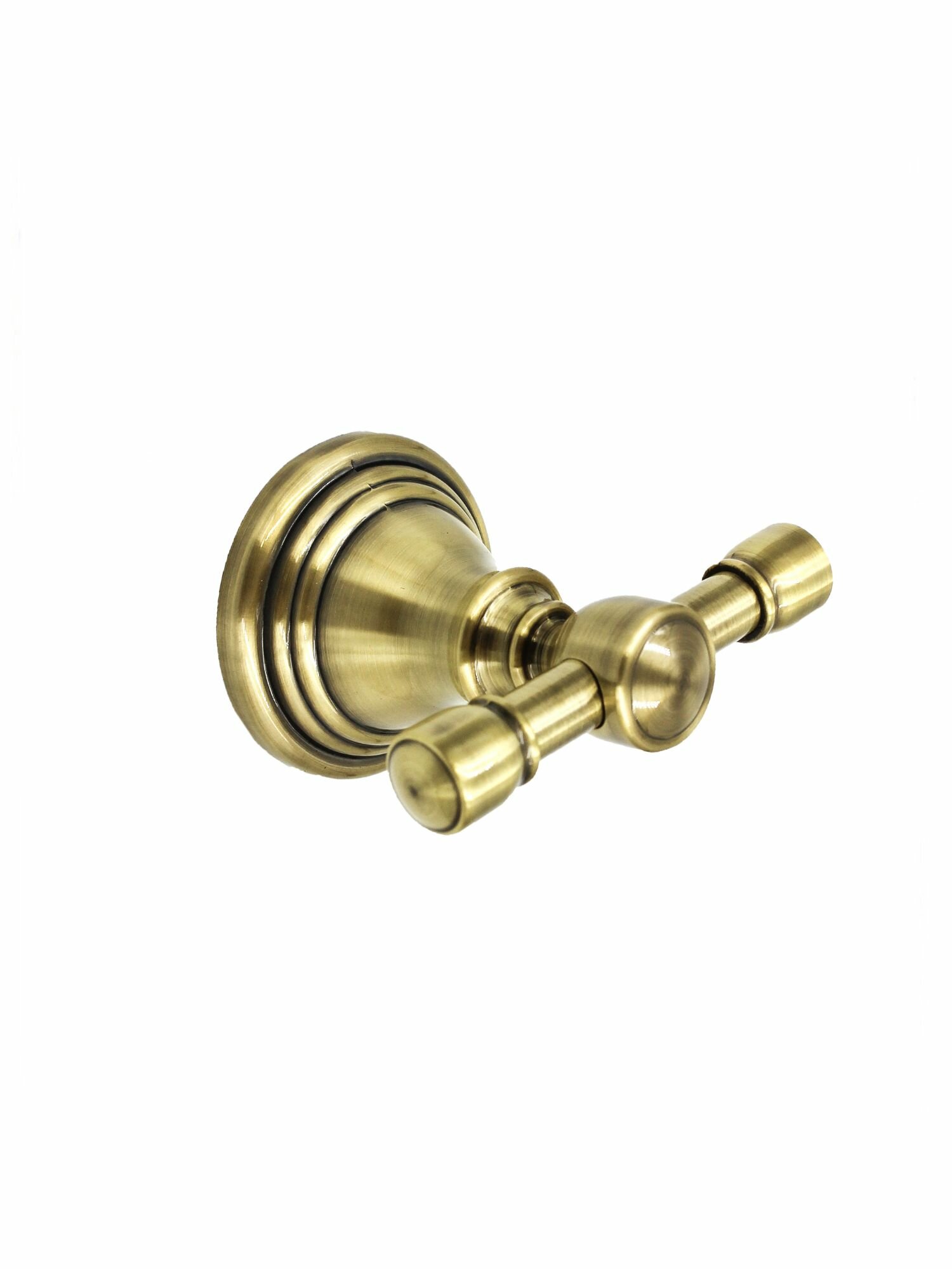 Крючок Bath Plus Bronx Gold стальной двойной цвет золото
