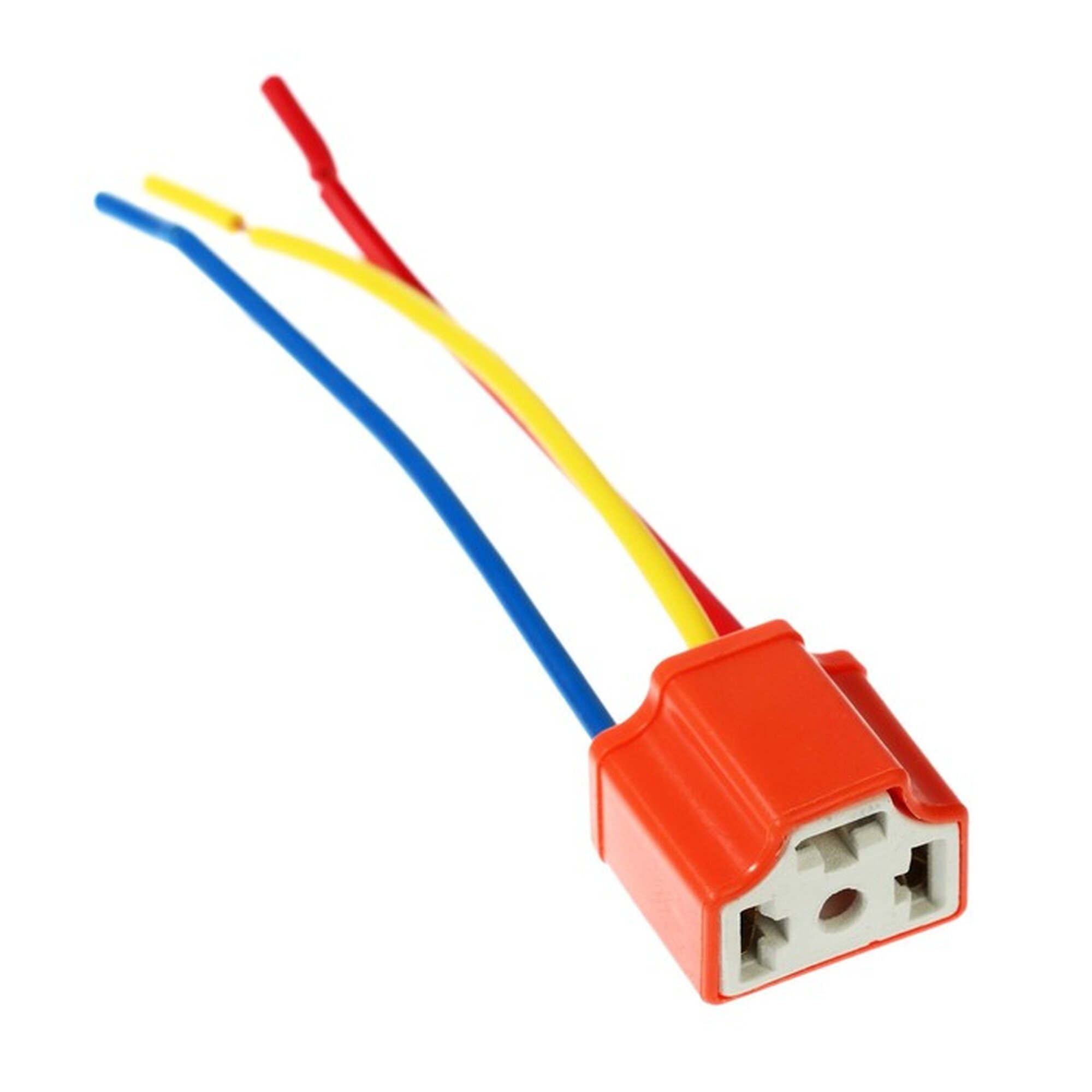 Патрон для лампы Cartage, для автомобиля, H4, 12 В, 1 штука, красный