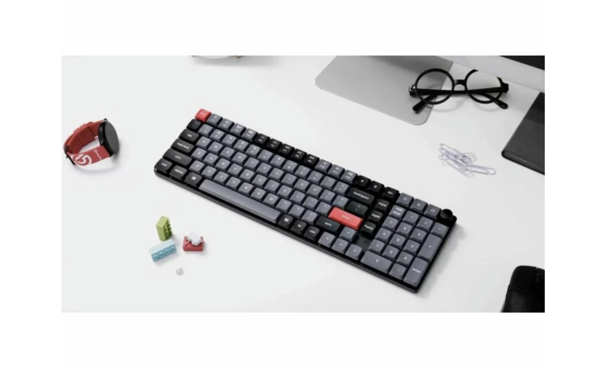 Механическая клавиатура Keychron K17 Pro K17P-H2, русская и английская раскладка, Gateron Blue