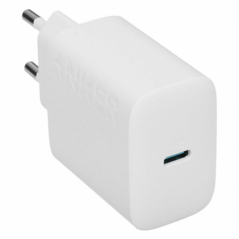 Сетевое зарядное устройство Anker High Speed USB-C Charger 20W (A2347L21/A2347G21) White