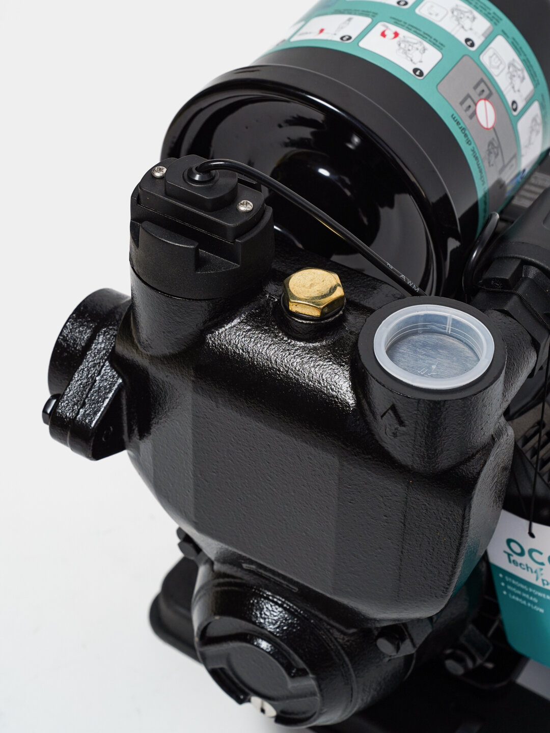 Автоматический умный водяной насос PW 250 smart алюминий встроенной сухой защитой — фото 1