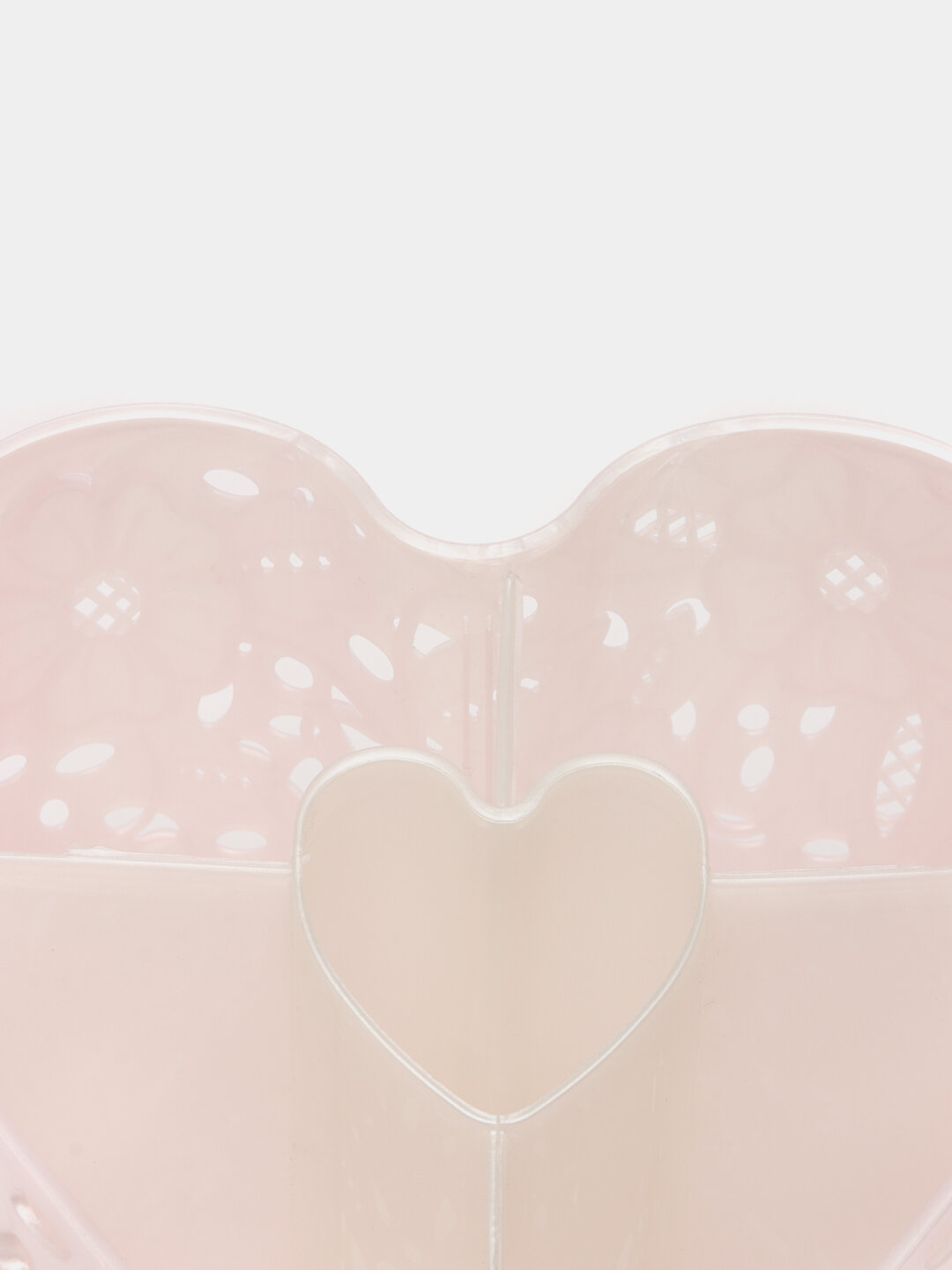 Пластмассовый органайзер для кухонных принадлежностей "Сердечко" — фото 1