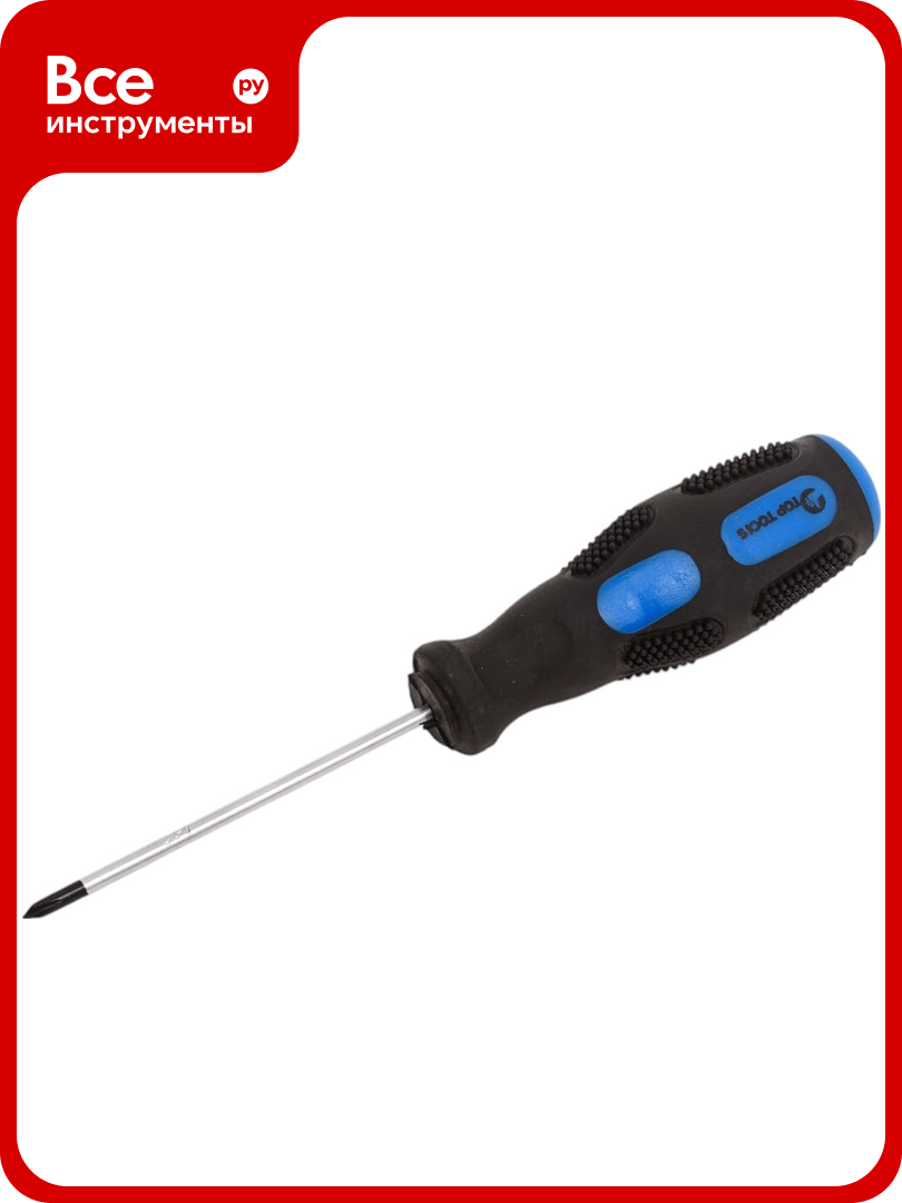 Крестовая отвертка PH0 x 75 мм Top Tools 39D650