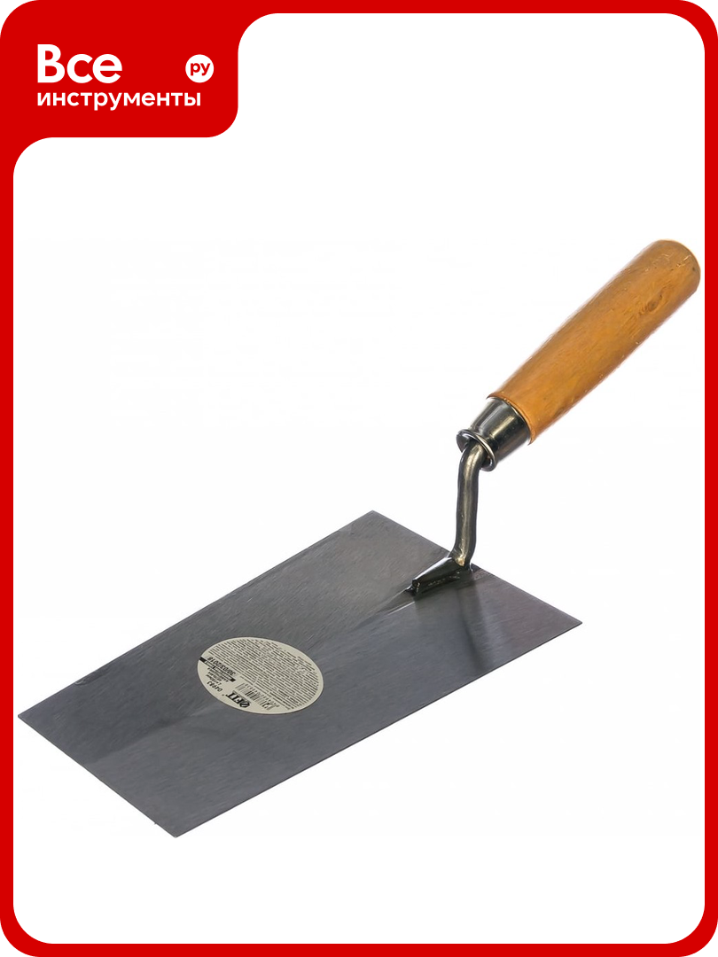 Мастерок каменщика трапеция 180 мм IT FIT 04983