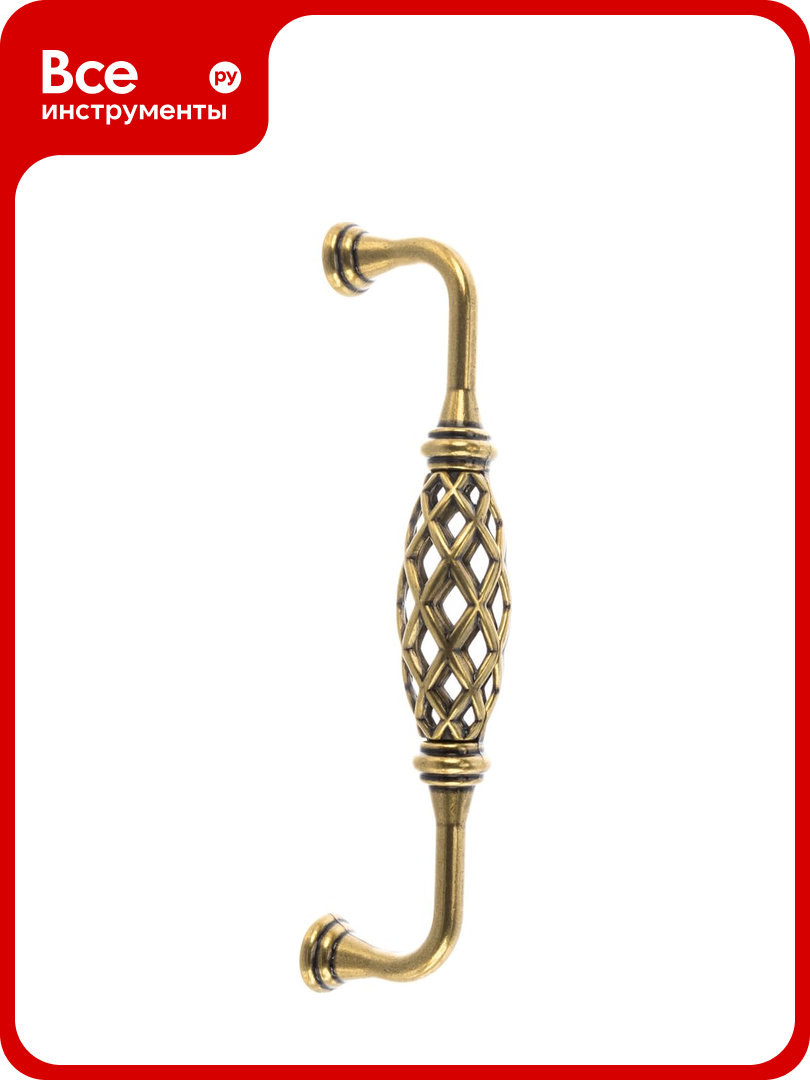 Ручка-скоба Tech-Krep/Zitar Антик 011-128мм бронза 1 шт. 148598