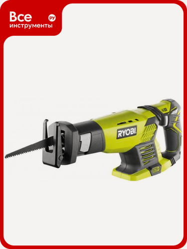 Изображение товара Аккумуляторная сабельная пила Ryobi ONE+ RRS1801M, резки различных материалов
