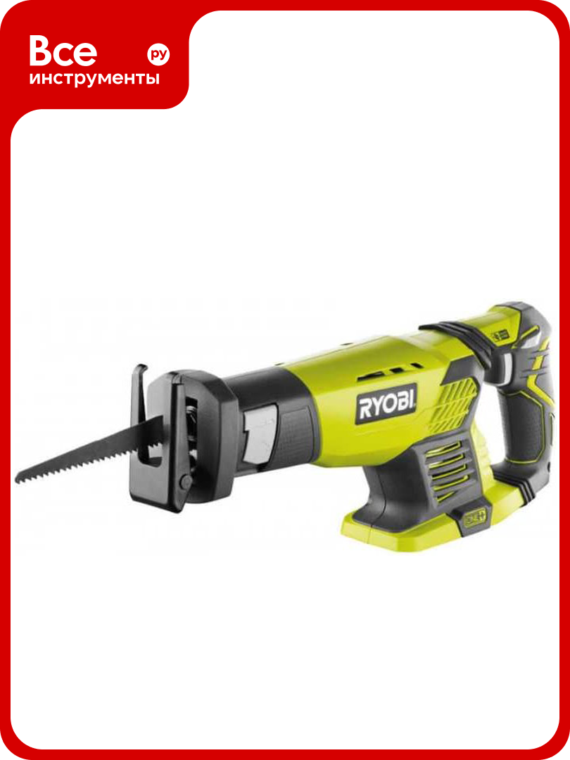 Аккумуляторная сабельная пила Ryobi ONE+ RRS1801M 5133001162