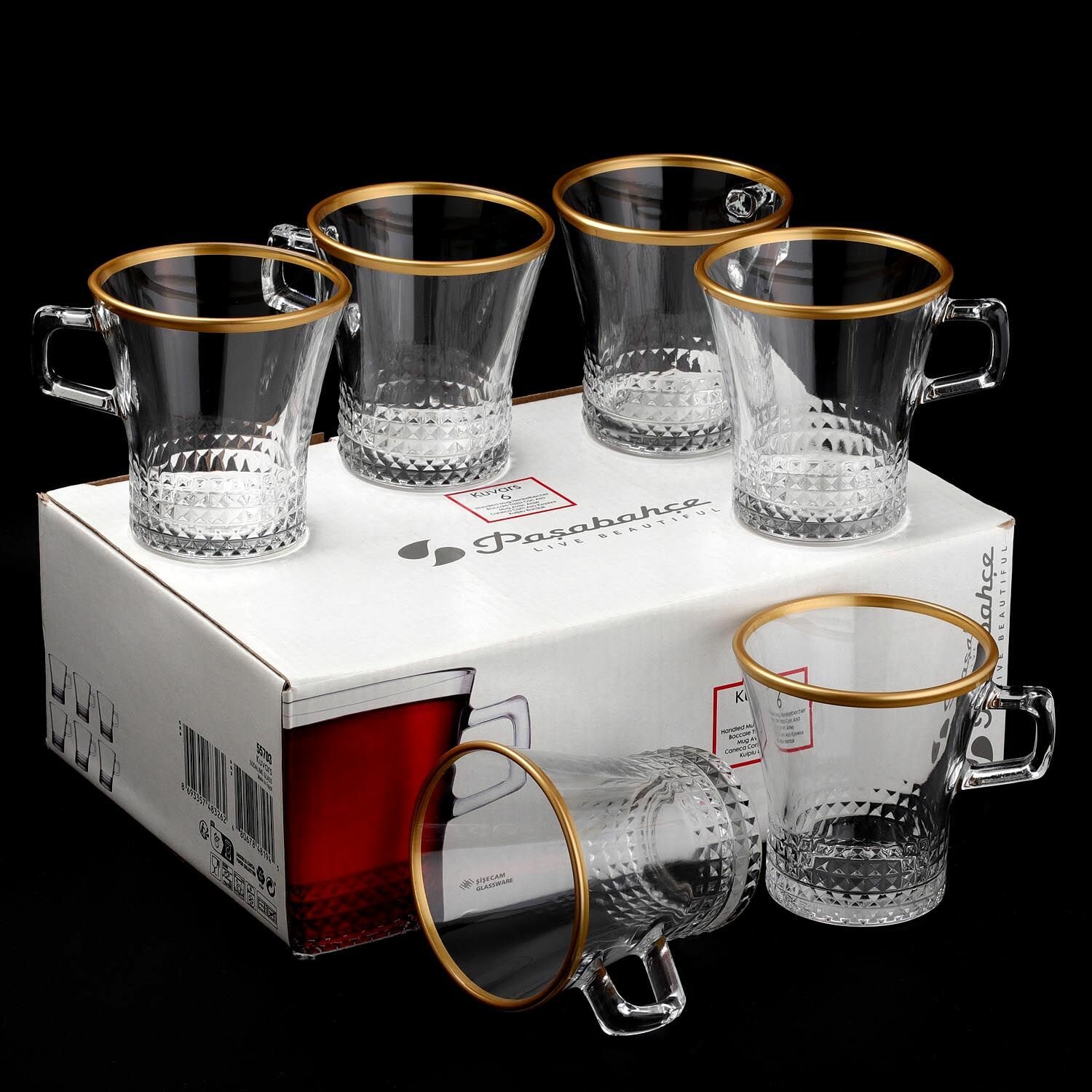 Набор 6шт кружек 250сс — фото 1