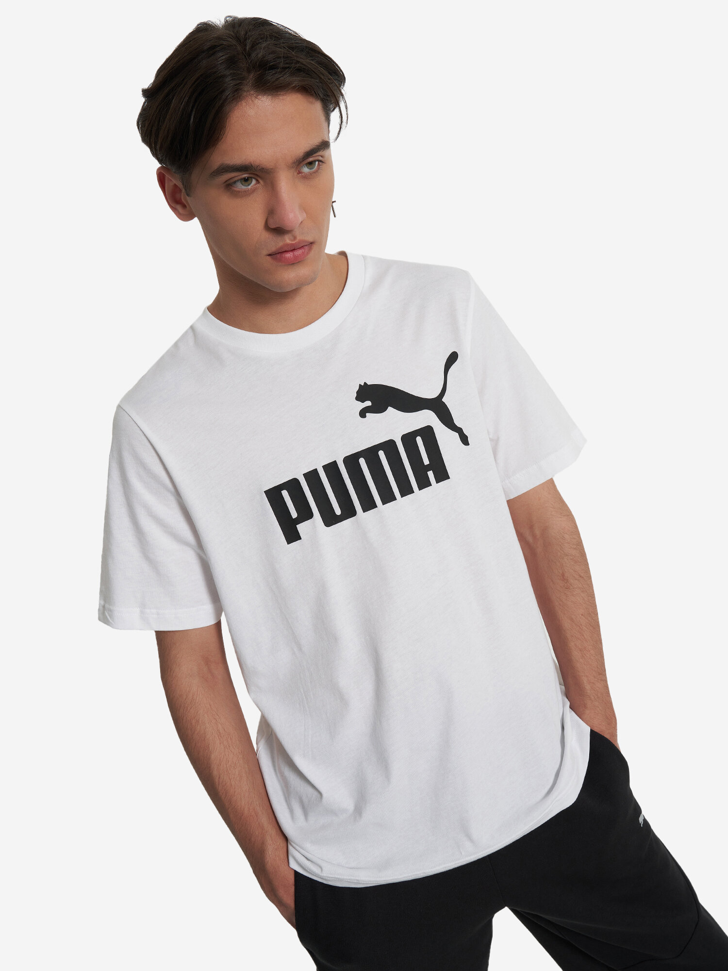 Футболка спортивная PUMA, размер L, белый
