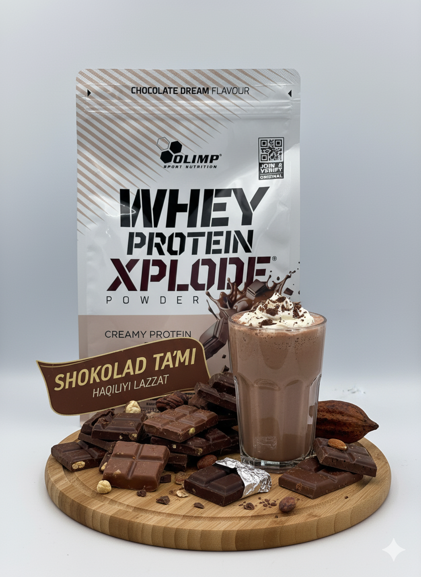 Olimp Whey Protein XPLODE 700g вкус Сhocalate dream, вей протеин для роста мыщц