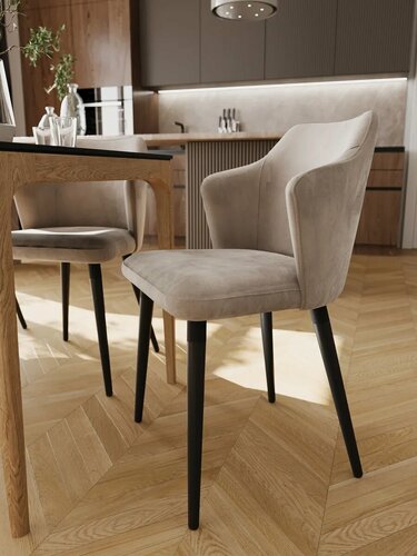 Изображение товара Стул кухонный мягкий со спинкой Турин