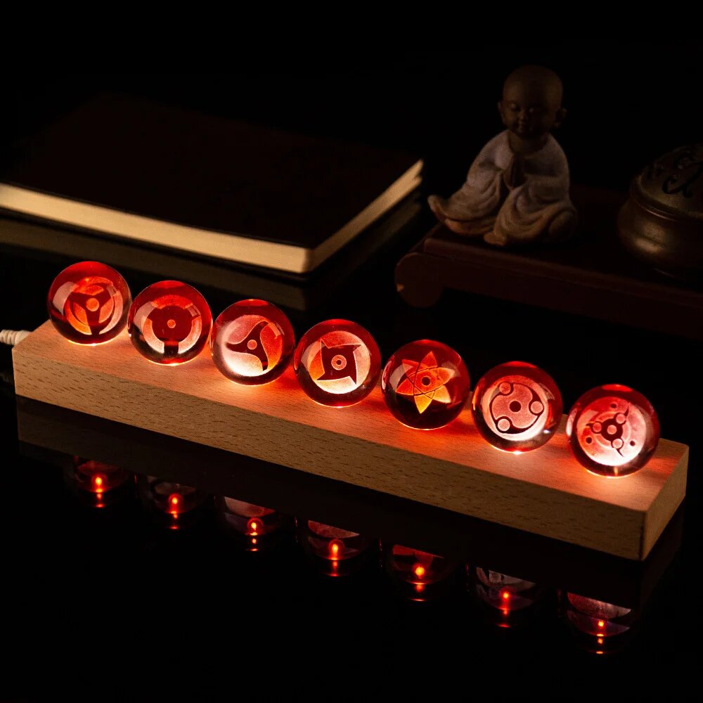 Светодиодные шары Sharingan, 7 шт, Цвет: A1