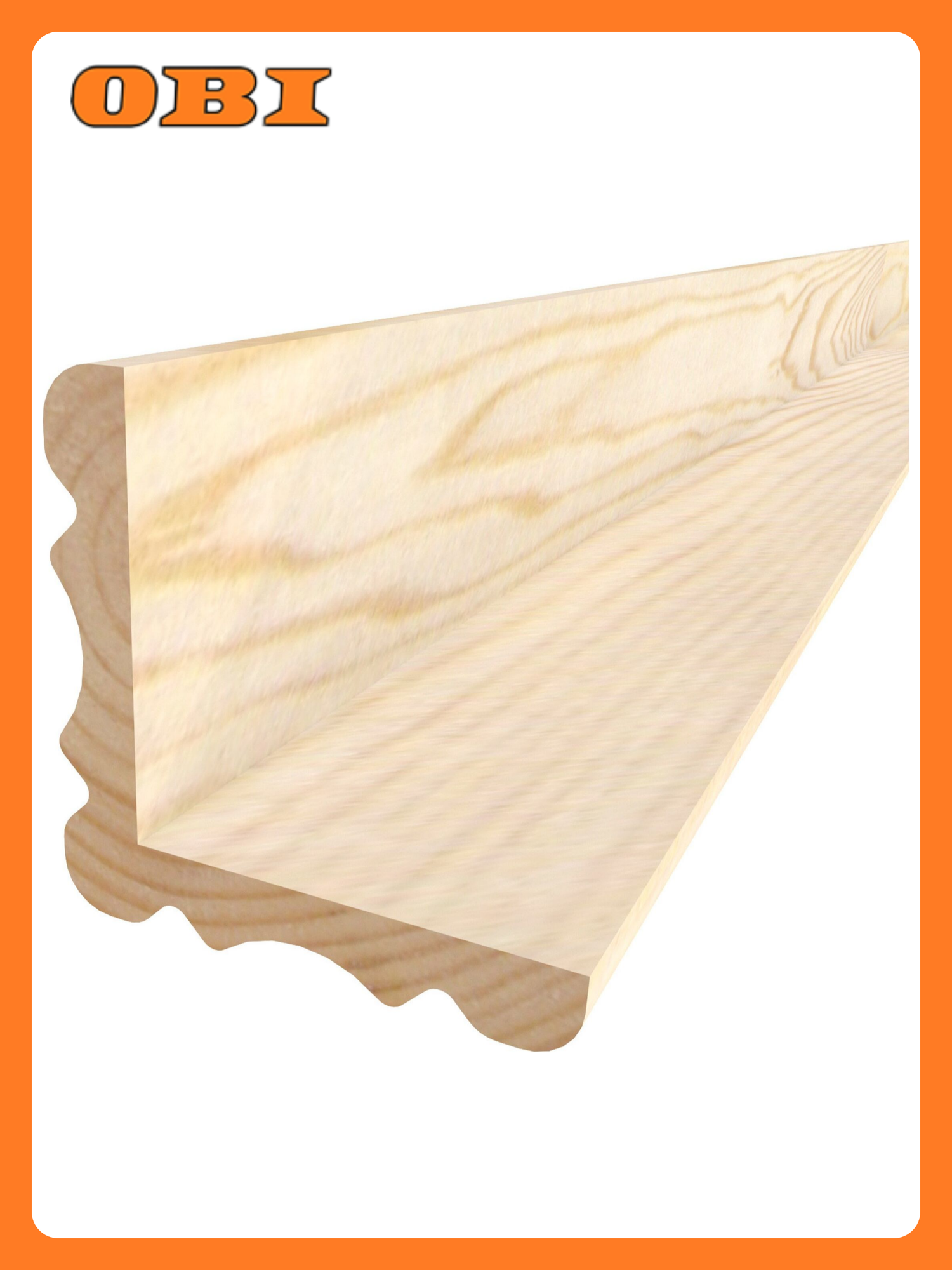 Уголок фигурный Экстра 1000х30x30 мм