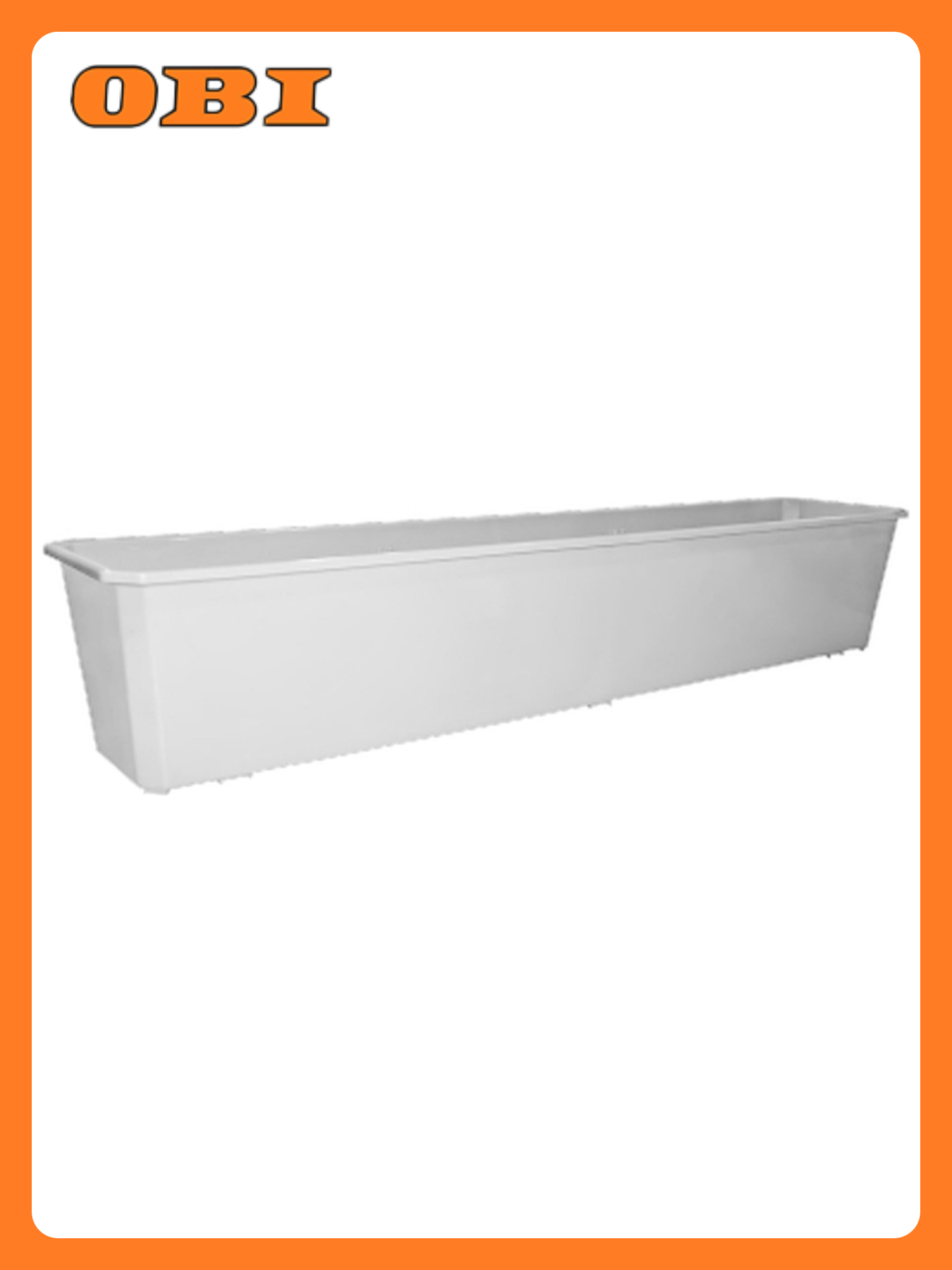 Ящик балконный InGreen пластик 100см мраморный