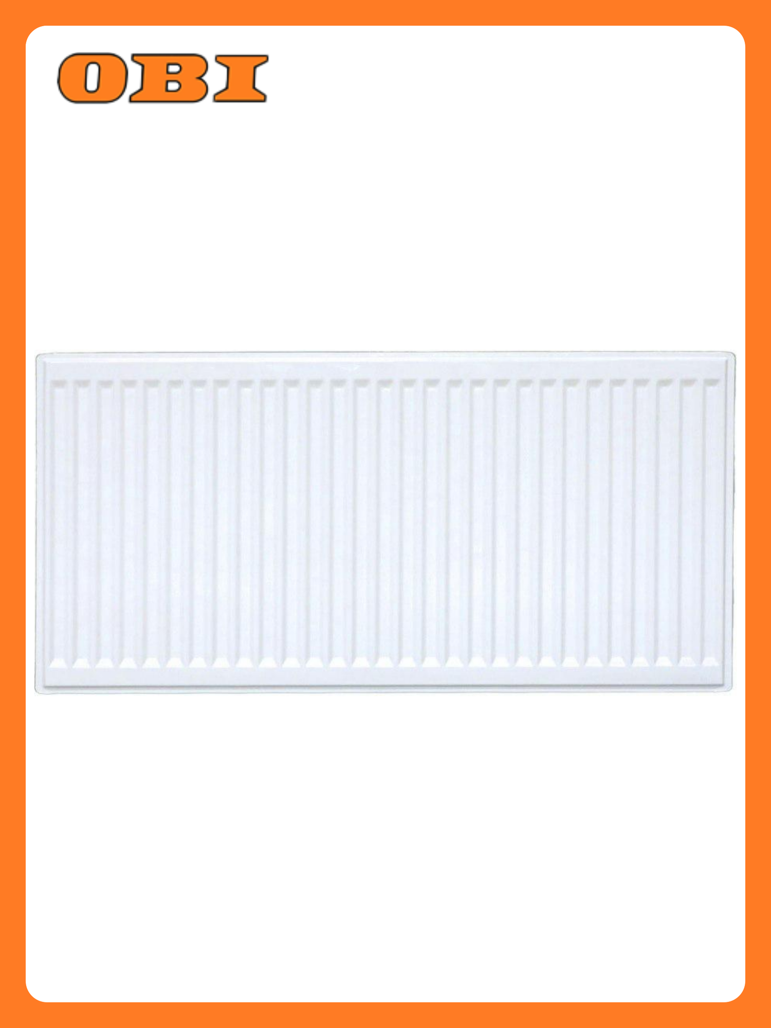 Радиатор панельный стальной Metronex 300х1200 мм боковое подключение