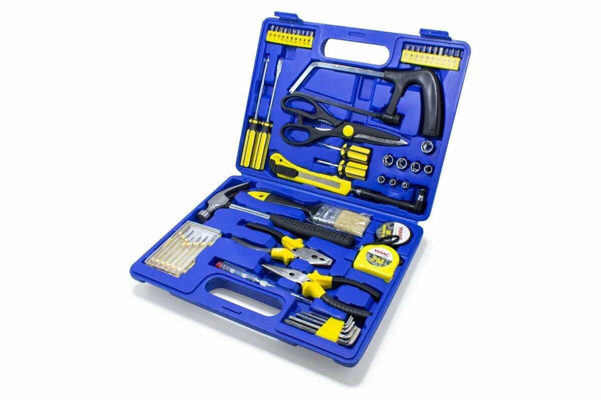 Набор инструмента WMC TOOLS с ножовкой 54 предмета WMC-2054(50476)