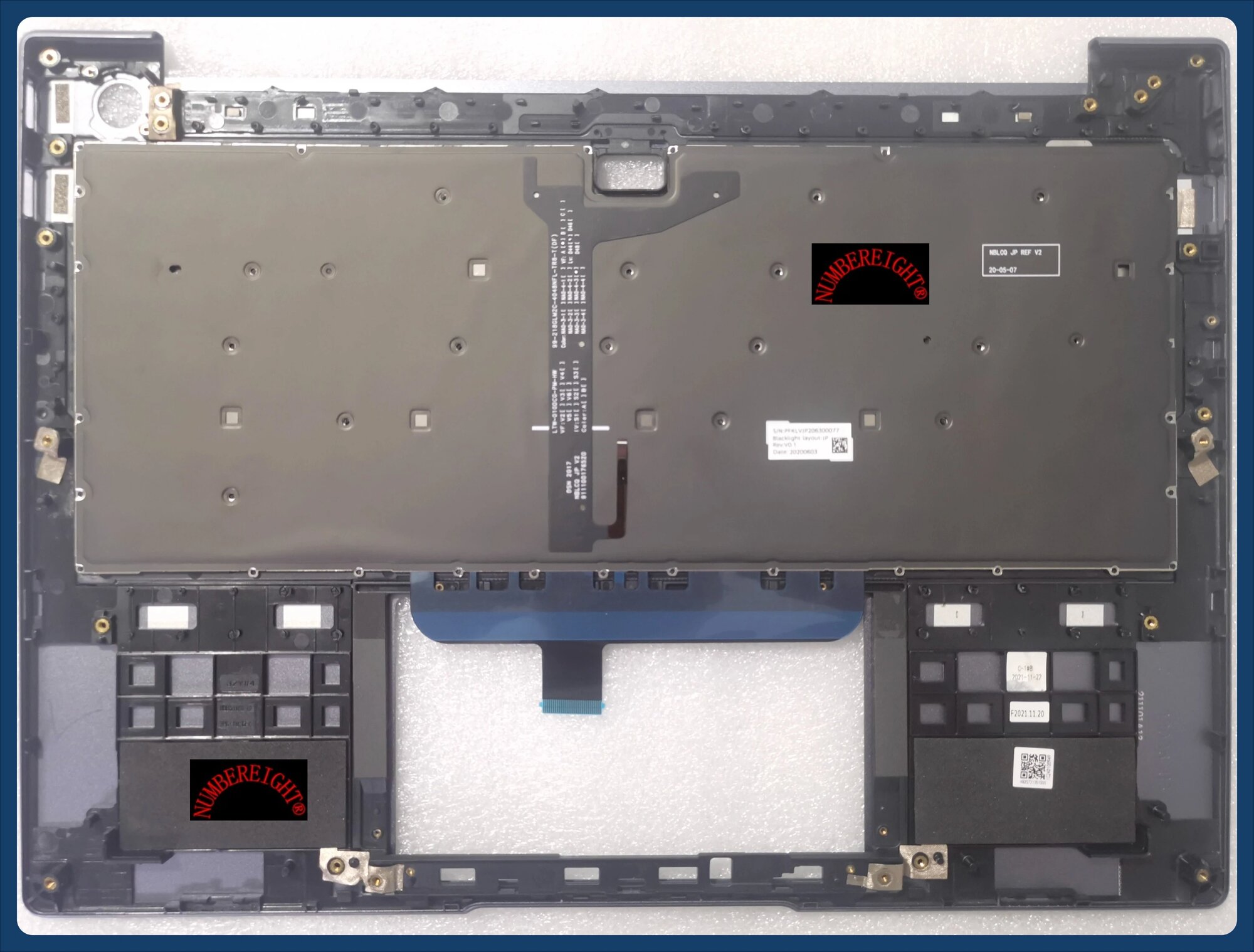 NUMBEREIGHT Чехол для HUAWEI Matebook 14, Upper key backlit RU