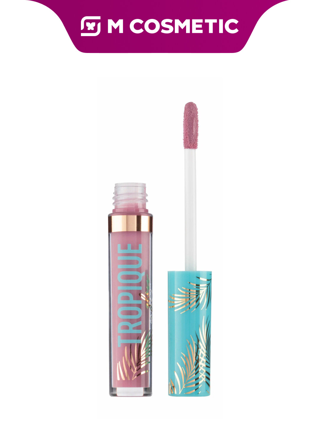 VIVIENNE SABO Блеск для губ помада Tropique Gloss т. 18 бежево-сливовый 2,5мл