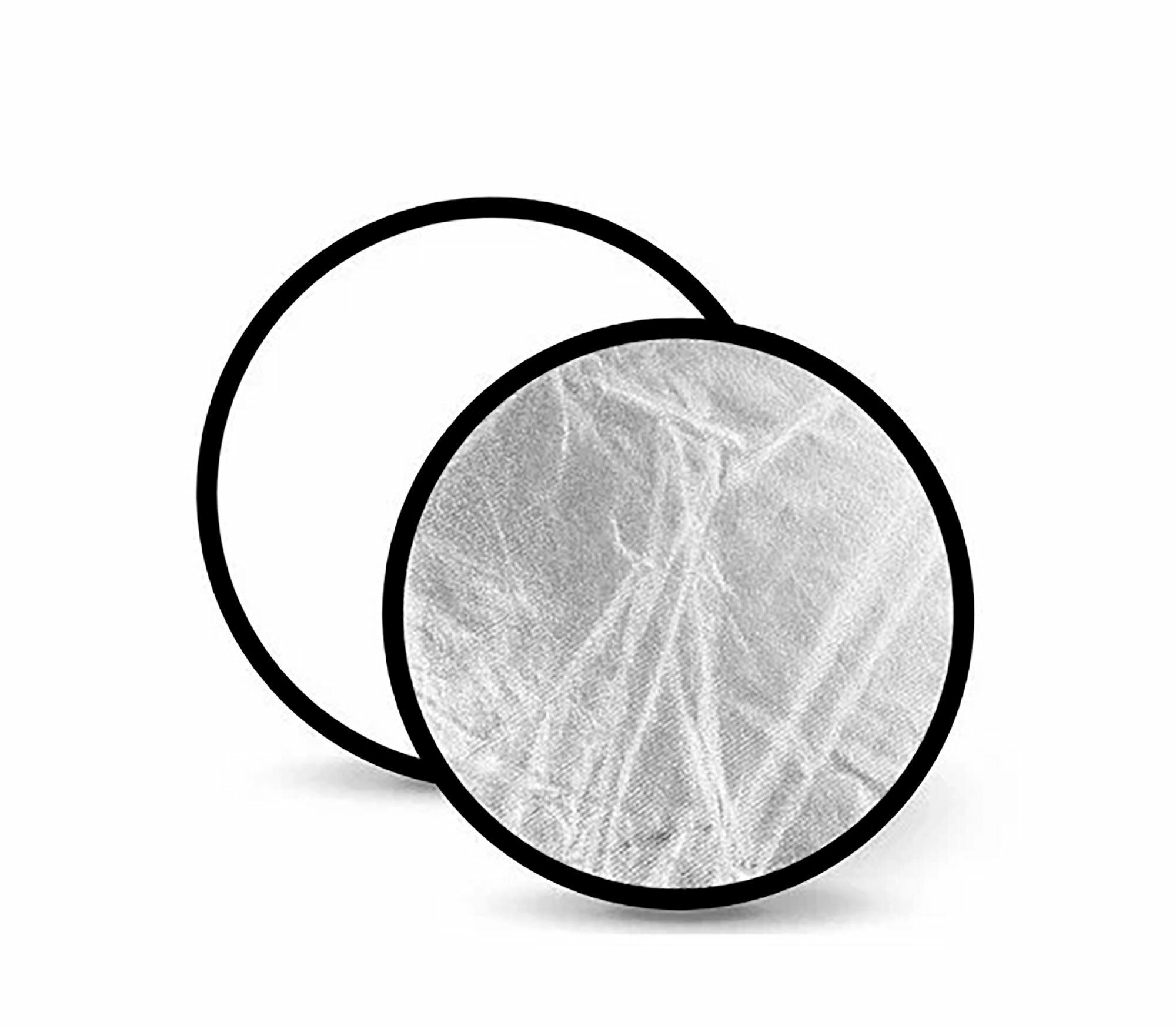 Отражатель FST RD-021WS, 80 см, 2 в 1, белый / серебро, 60х90 см