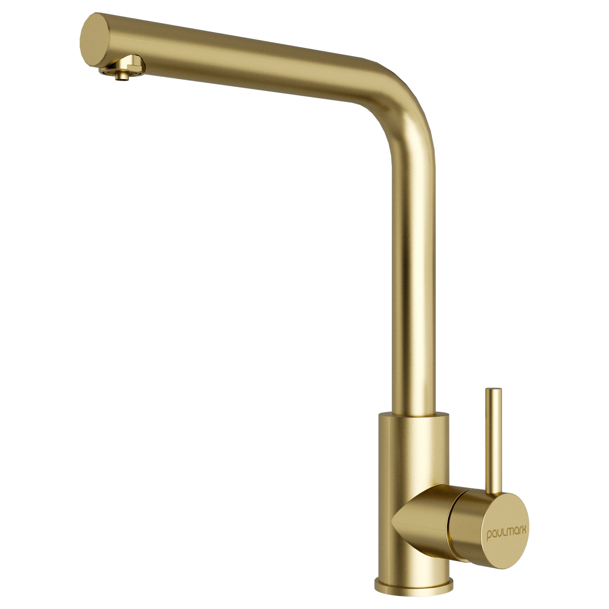 Смеситель Paulmark TWIN Tw213622-LG светлое золото с подключением к фильтру