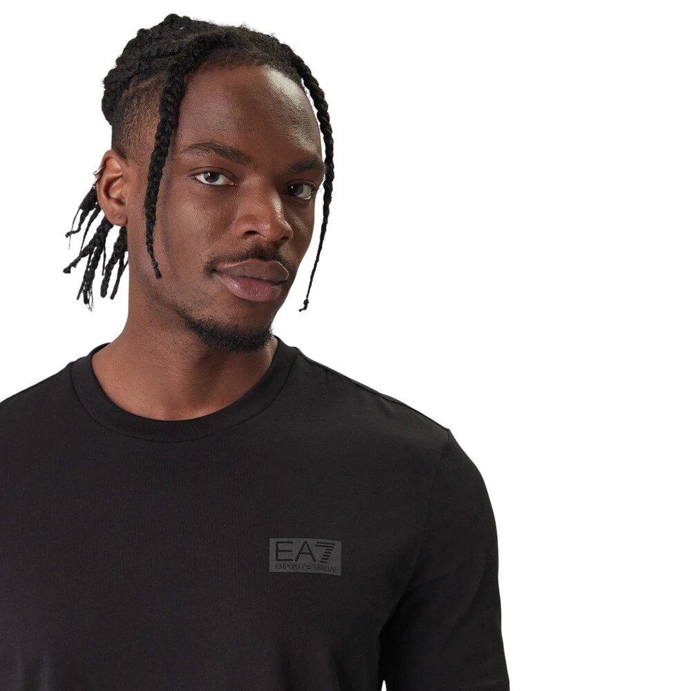 Футболка EA7 EMPORIO ARMANI, размер M, черный — фото 1