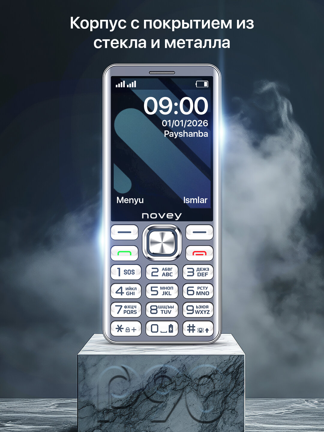 Новый телефон P90 tugmali на 2 SIM-карты, батарея кучли,1700 часов