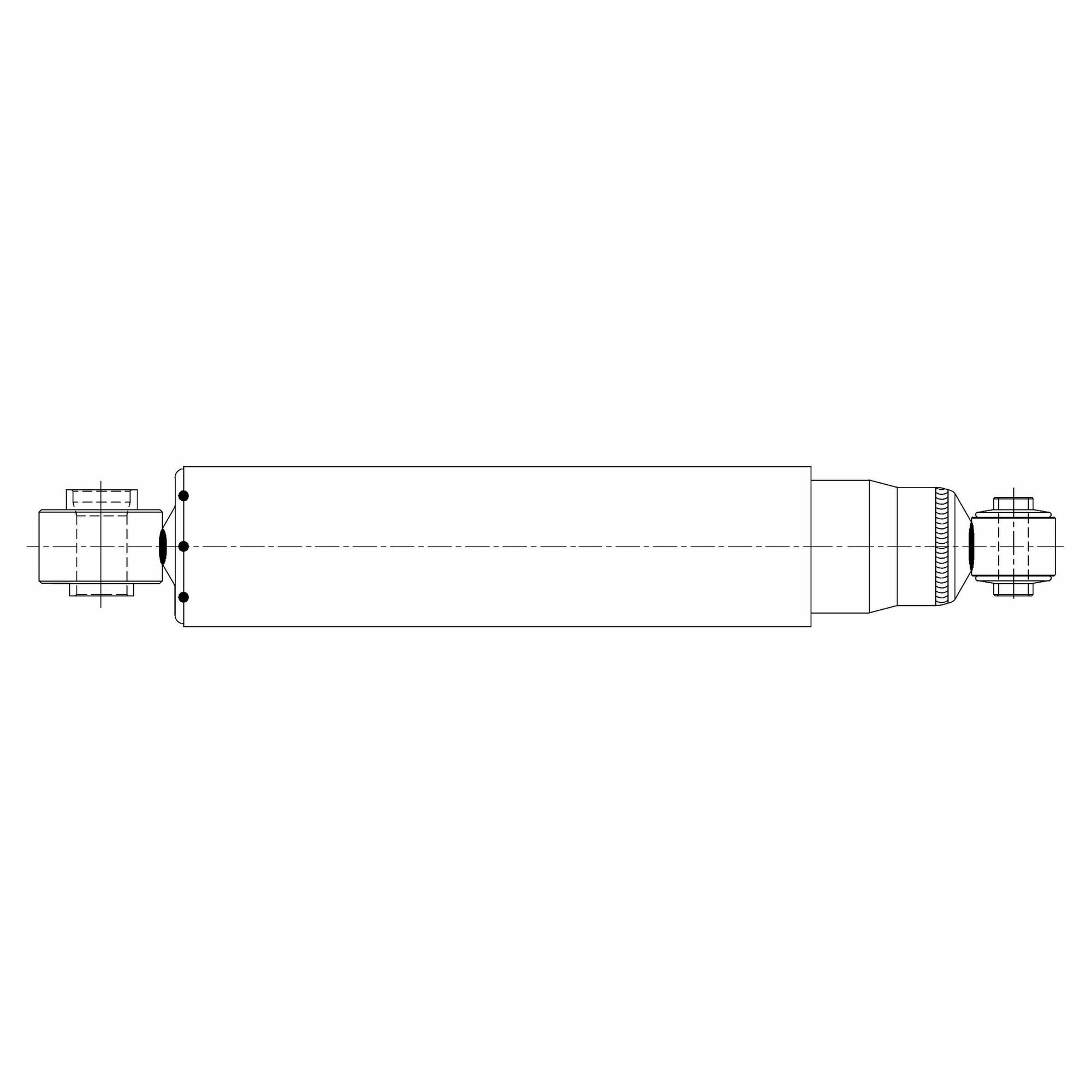 Задний амортизатор, для Мазда BT 50 2006- арт GY1903G