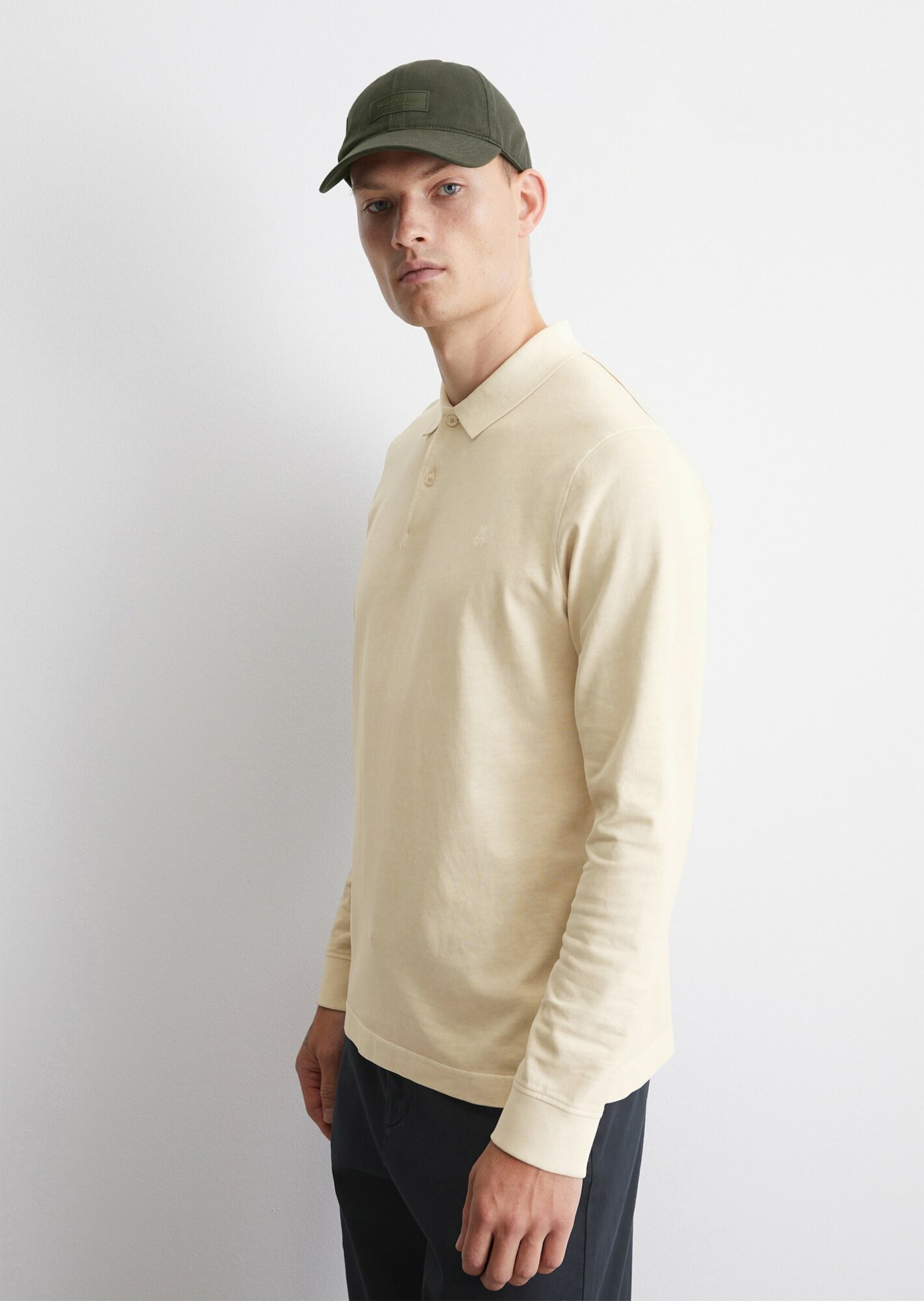 Лонгслив Marc O'Polo, размер 2XL, , светло-коричневый — фото 1