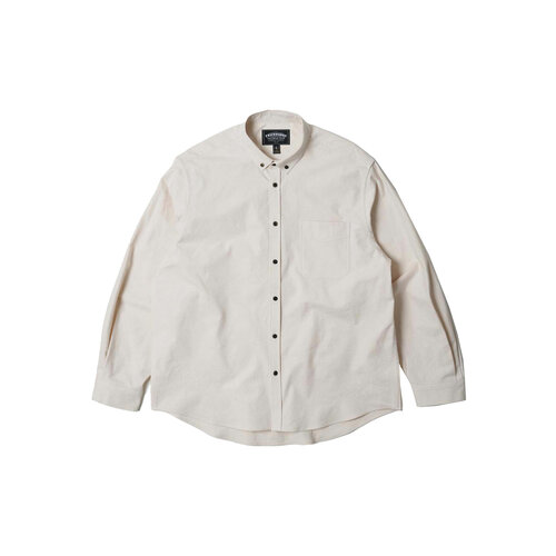 фото Рубашка frizmworks flannel french shirt teal, размер l, белый