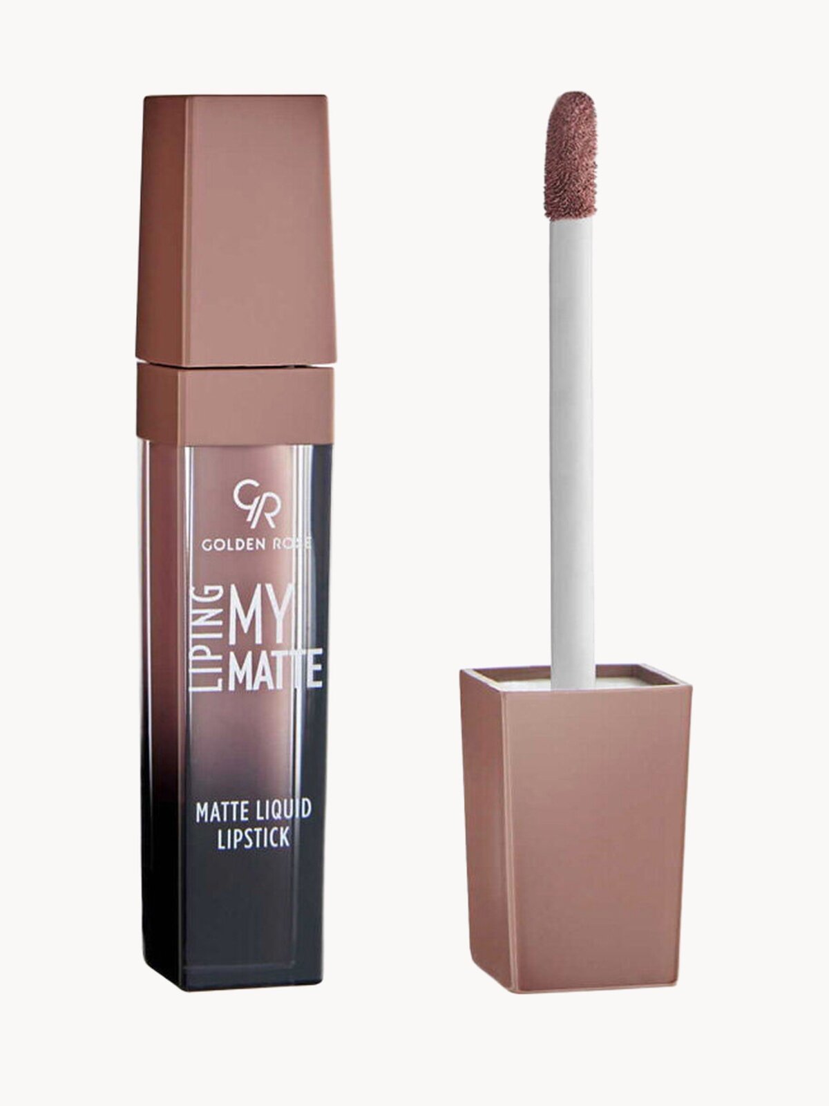 Помада для губ, серии LIPING MY MATTE Matte Liquid Lipstick , торговая марка "Golden Rose" , тон 02