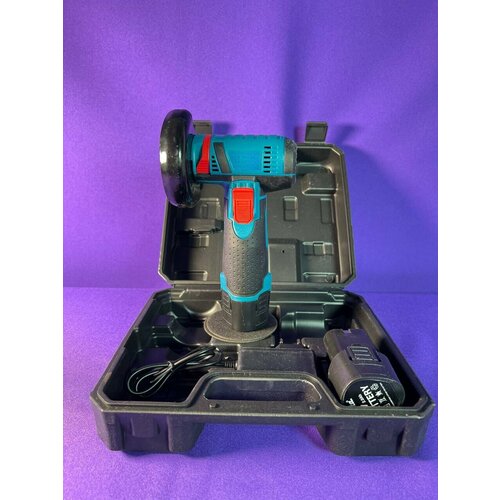 Болгарка аккумуляторная мини 12V УШМ шлифмашина аккумуляторная 12В в комплекте 2 АКБ в кейсе 3800₽