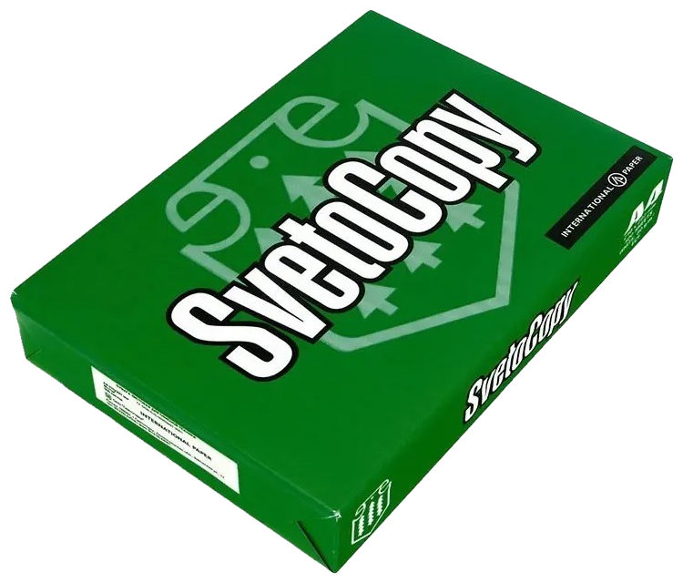 Бумага офисная SvetoCopy Classic 500 листов формата А4 для принтера и копировальной техники — фото 1