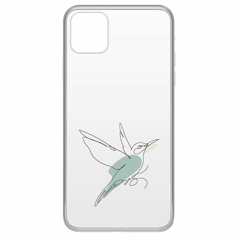 Чехол-накладка Krutoff Clear Case Легкость для iPhone 11 Pro Max