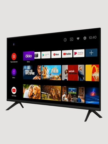 Изображение товара Телевизор Smart TV 32 HD Android черный