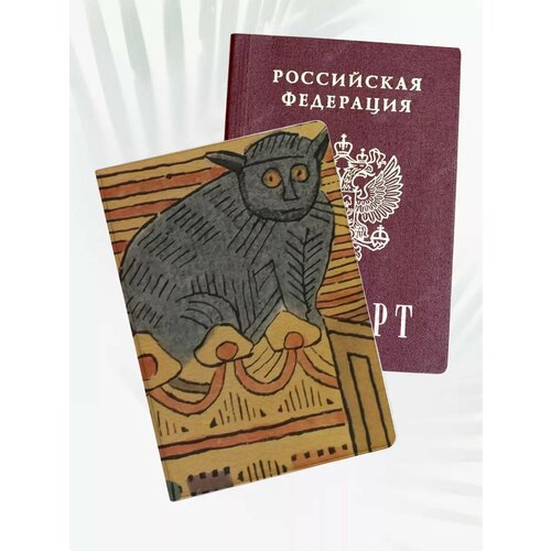 фото Обложка для паспорта poster maniac, белый