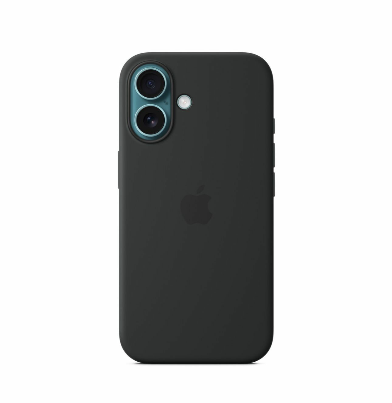 Чехол силиконовый с MagSafe Silicon Case for iPhone 16 Black / черный — фото 1