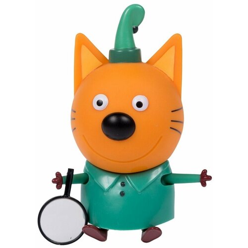 Фигурка ND Play Три кота Компот подвижные ножки и ручки с аксессуаром пластиковая 299₽