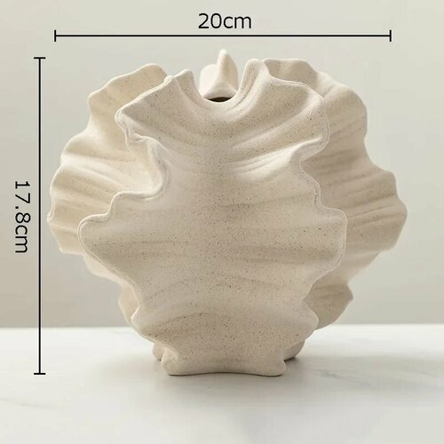 фото Керамическая ваза zizi fish, l(20x17.8cm) clear lighting