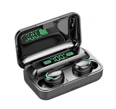 Беспроводные наушники для телефона смартфона. Блютуз наушники с микрофоном модель F9-5