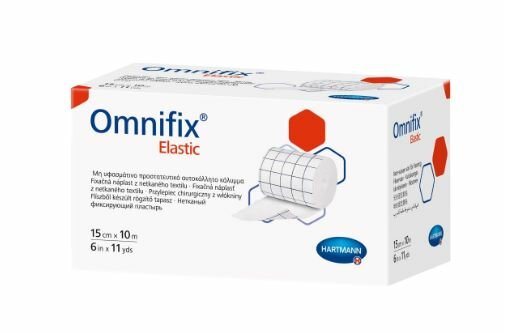 Пластырь нетканый фиксирующий omnifix elastic/омнификс эластик нестерильный 10 мx15 см