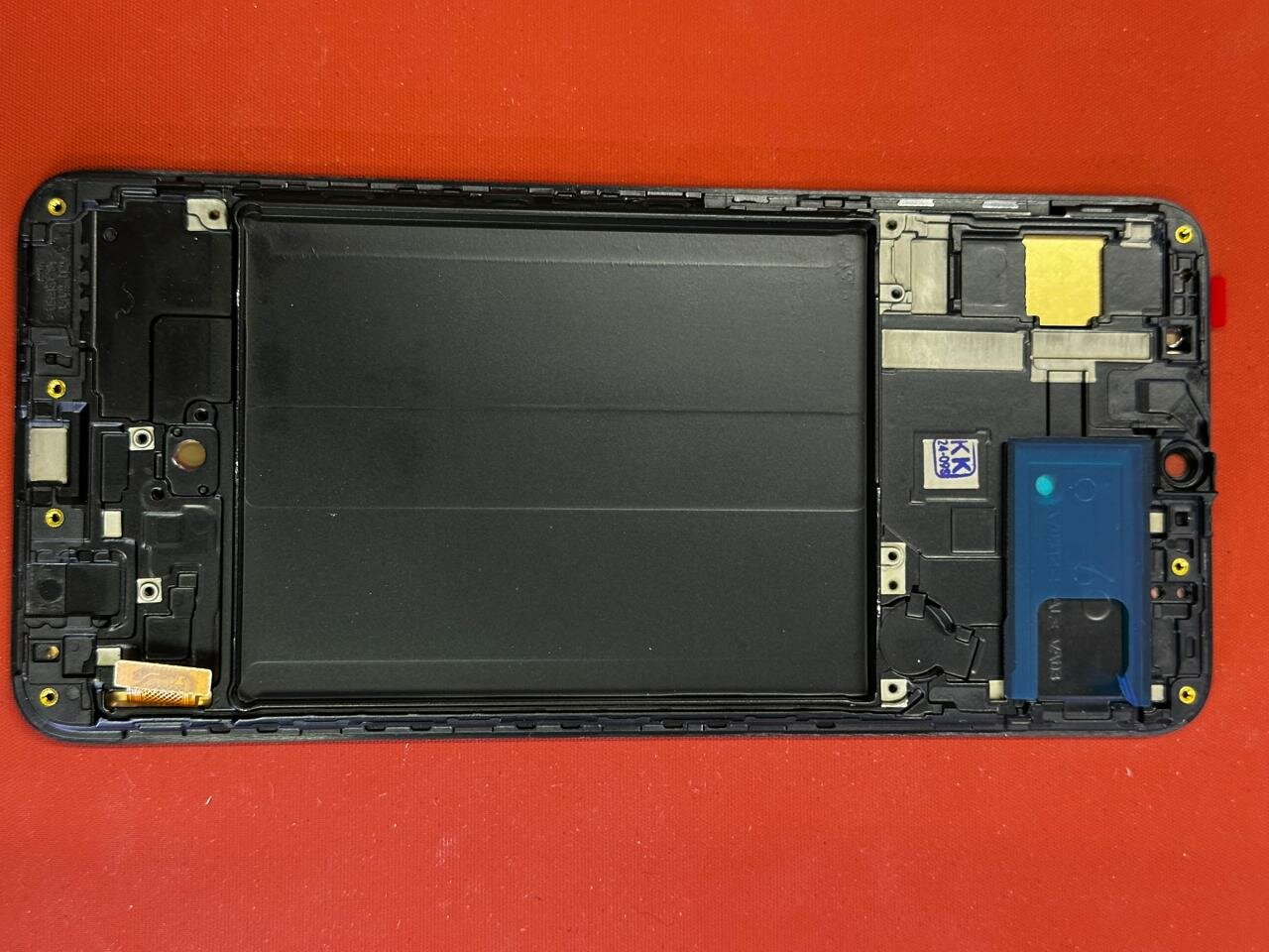 Дисплей для Samsung A715F Galaxy A71 в рамке + тачскрин (черный) (OLED BIG) LCD SAMSUMG A71 A715 OLED BIG FRAME Дисплей самсунг А71 А715 олед в рамке — фото 1