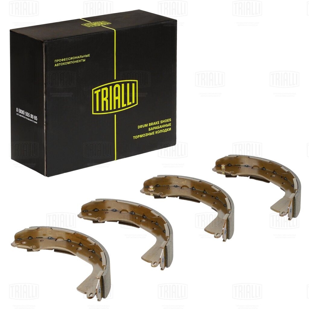 Колодки тормозные барабанные задние 295x52 TRIALLI GF 4506
