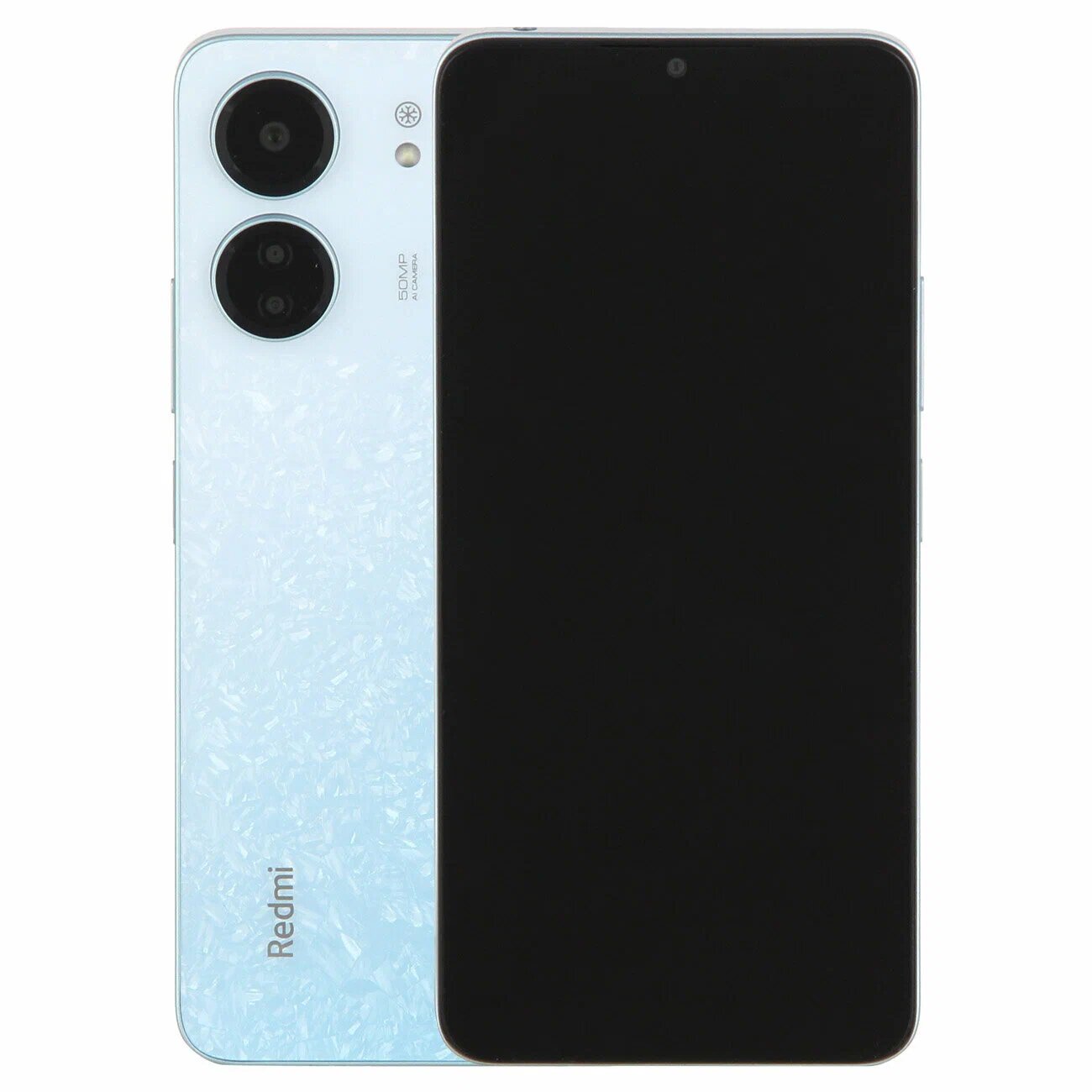 Смартфон Xiaomi Redmi 13C NFC 8/256 ГБ RU, 2 nano SIM, ледниковый белый