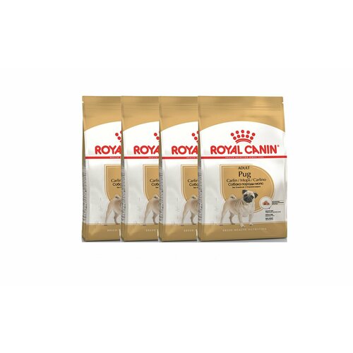 Royal Canin Pug Adult для собак породы Мопс 1.5 кг х 4 шт.