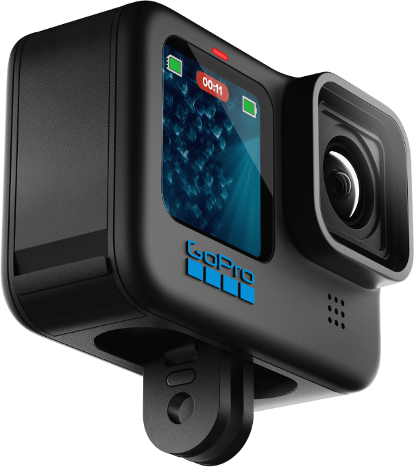 Экшн камера GoPro Hero 11 Black, 5.3K, с цифровым зумом и Wi-Fi — фото 1