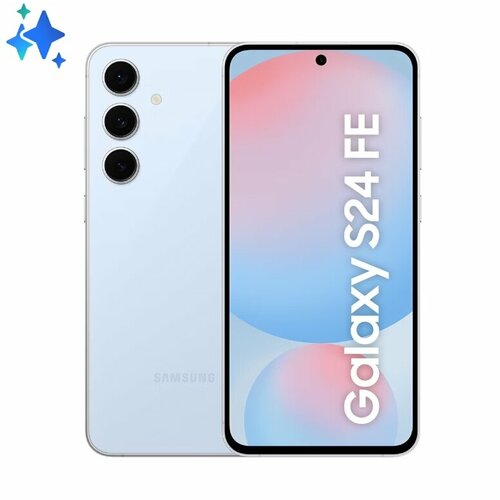 Смартфон Samsung Galaxy S24 FE 8512Гб Blue Голубой ИИ-Galaxy AI 72990₽